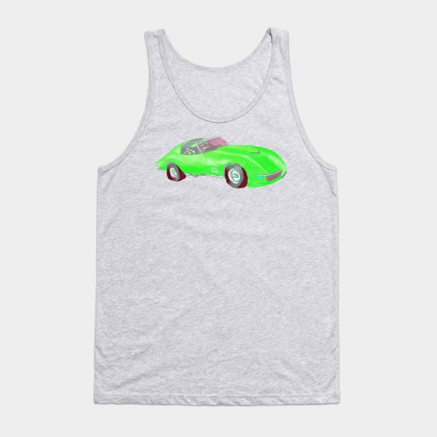 Old Cars are Cool Tank Top by Custom Autos